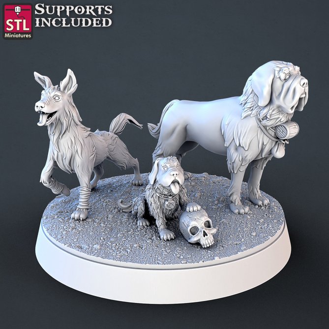 Miniature: Farm Dogs