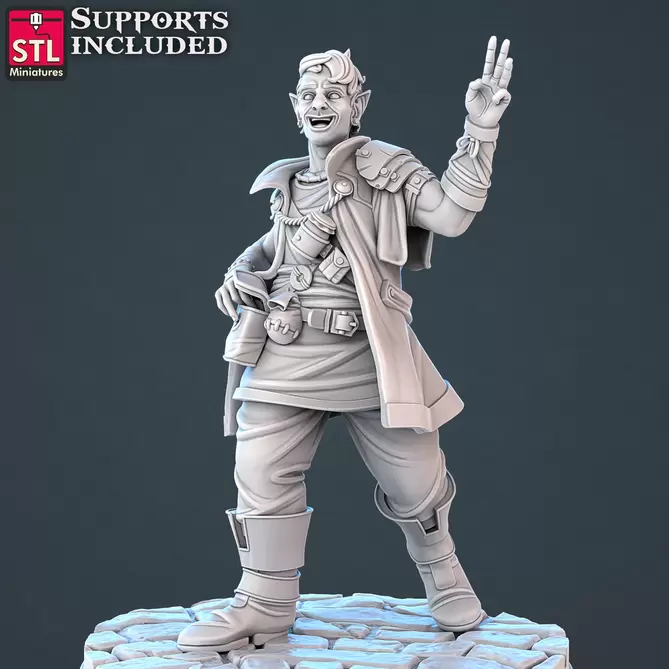 Miniature: Food Vendor B
