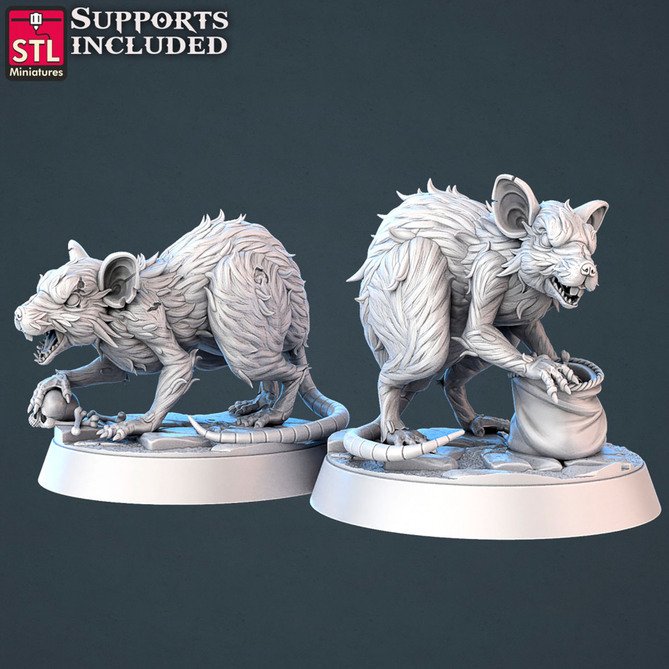 Miniature: Giant Rats