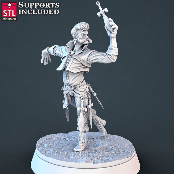 Miniature: Knives Thrower