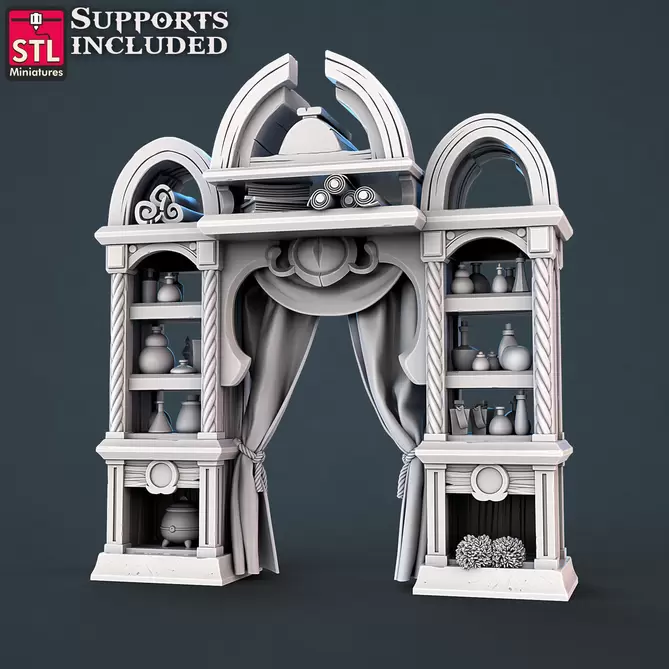 Miniature: Toxic Vendor Cabinet