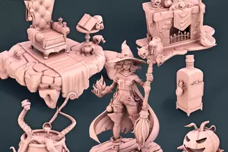 Миниатюра: Witch Set