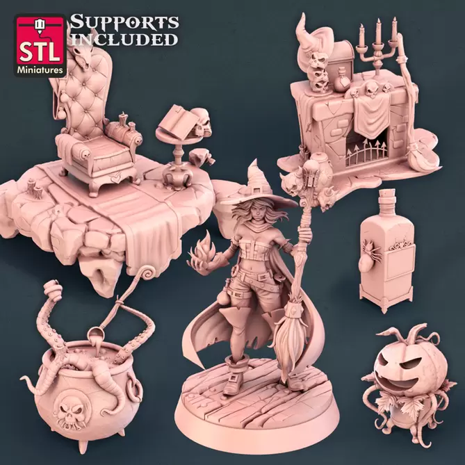 Миниатюра: Witch Set
