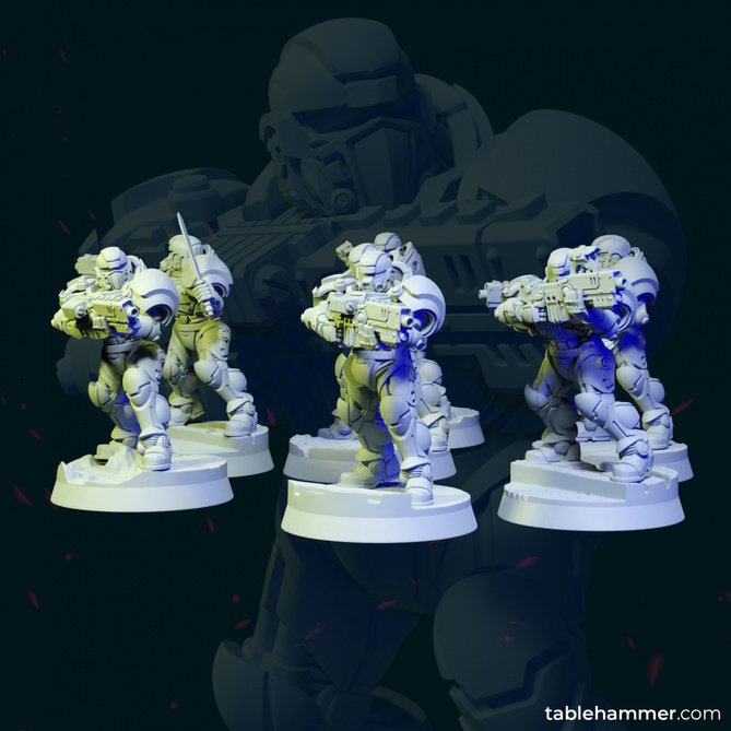 Miniature: Corps Troopers