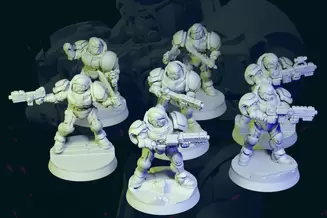 Miniature: Corps Troopers