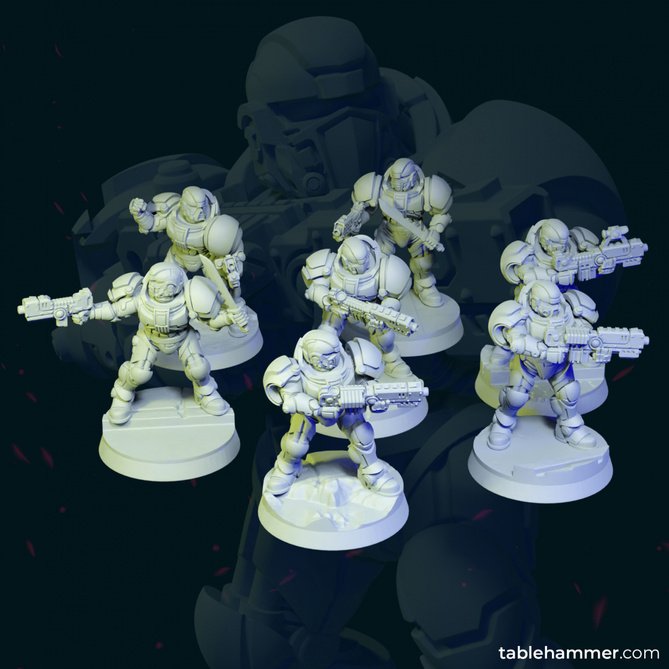 Miniature: Corps Troopers