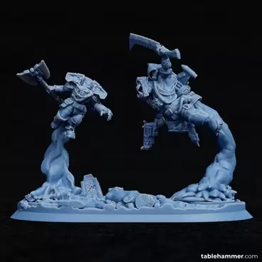 Space Dwarfs Minotaurs (Axes)