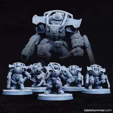 Space Dwarfs Minotaurs (Axes)