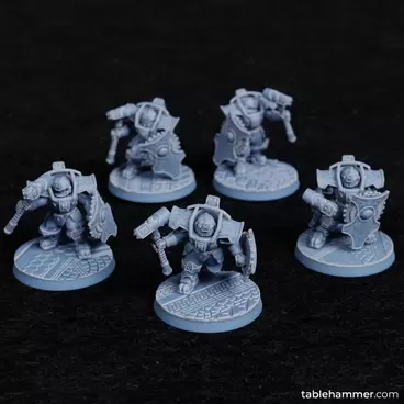 Space Dwarfs Minotaurs (Hammers)
