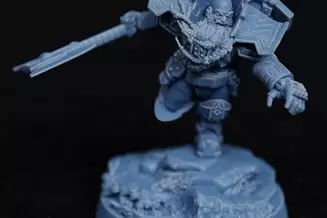 Miniature: Space Dwarfs Captain