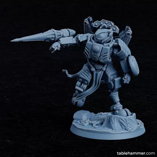 Miniature: Xaiax Combatsuit