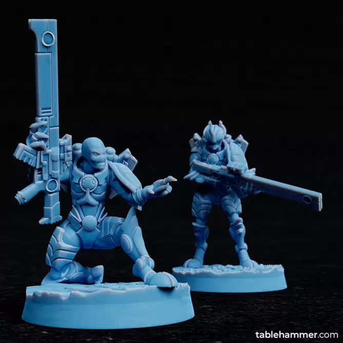 Miniature: Xaiax Riflemen
