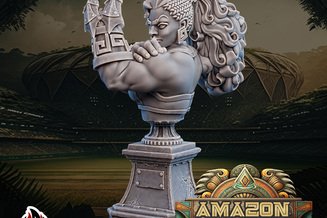 Miniature: Amazon Blocker Bust