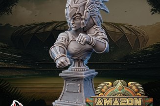 Миниатюра: Amazon Linewoman Bust