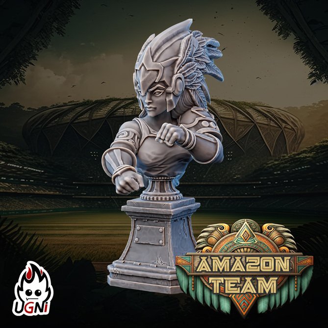 Миниатюра: Amazon Linewoman Bust