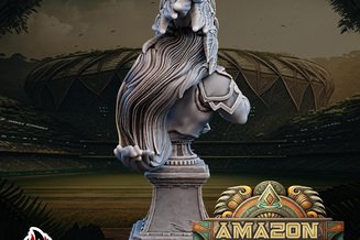 Миниатюра: Amazon Linewoman Bust