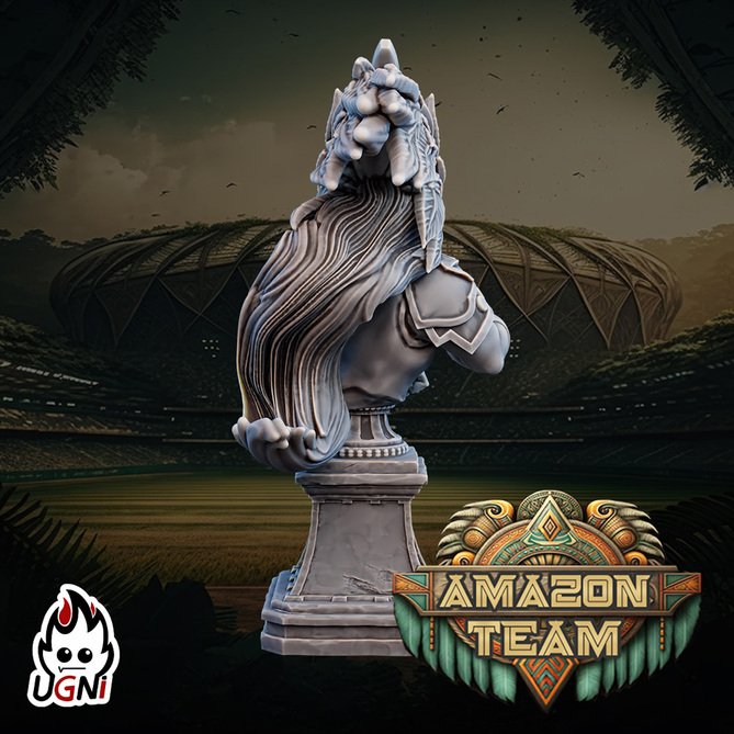 Миниатюра: Amazon Linewoman Bust