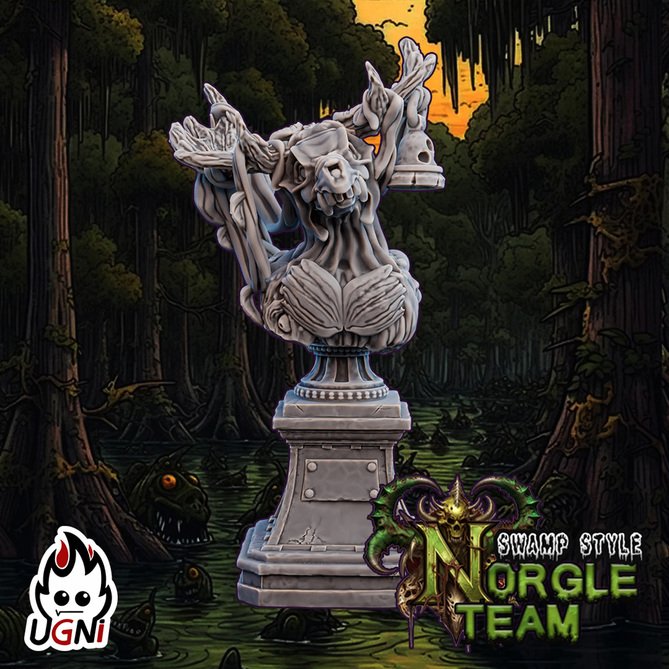 Миниатюра: Plague Chaos Pestigor Bust