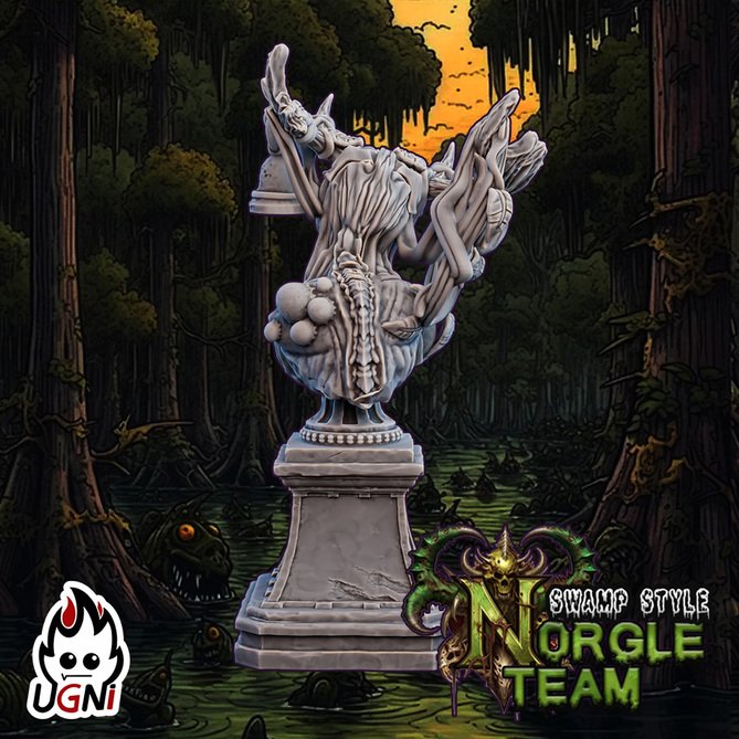 Миниатюра: Plague Chaos Pestigor Bust