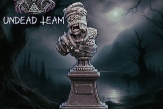 Miniature: Undead Zombie Bust