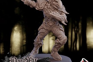 Miniature: Dark Elves Team