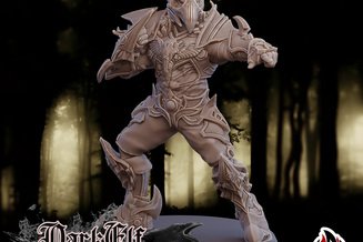 Miniature: Dark Elves Team