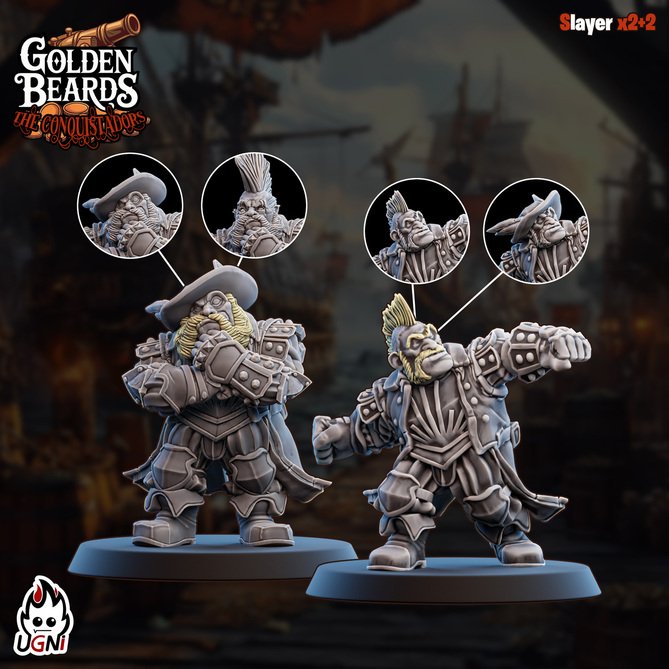 Miniature: Dwarves Slayers Alt