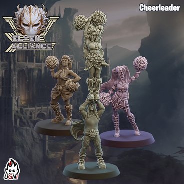 Elven Alliance Cheerleaders