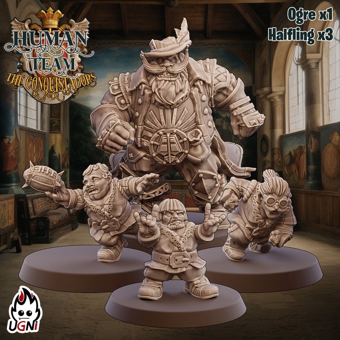Miniature: Human Team Ogre