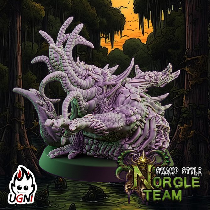 Miniature: Plague Chaos Rotspawn