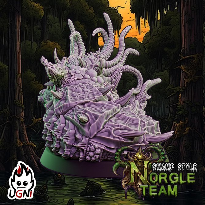 Miniature: Plague Chaos Rotspawn