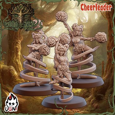 Wood Elves Cheerleaders