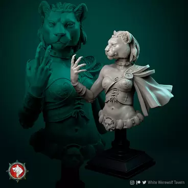 Helga The Frost Witch 75mm
