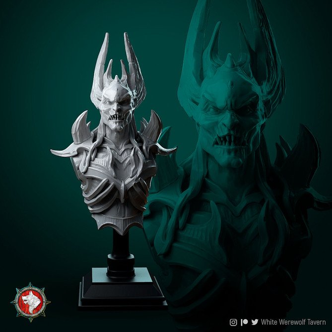Miniature: Azmogius Bust