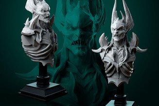 Miniature: Azmogius Bust