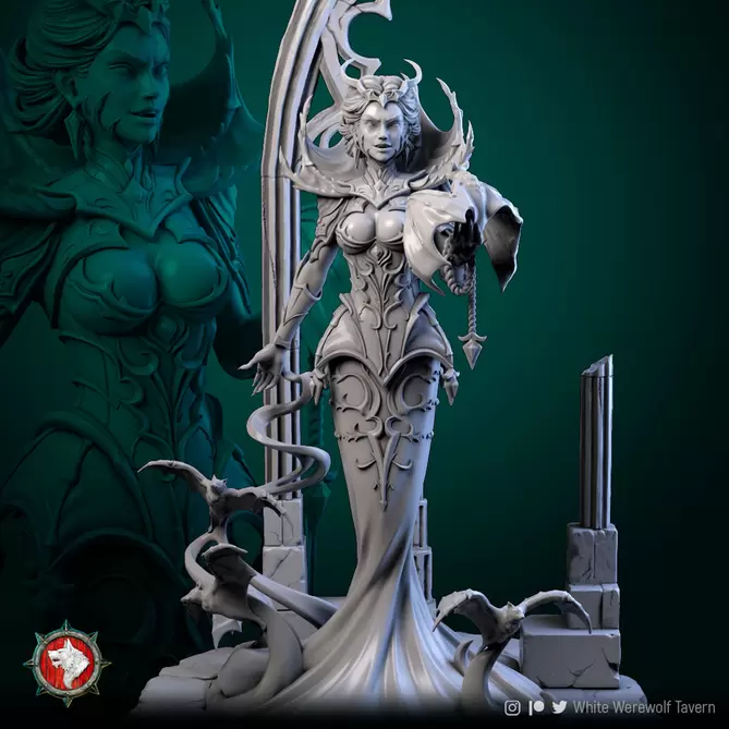 Миниатюра: Mistress of Blood 32mm