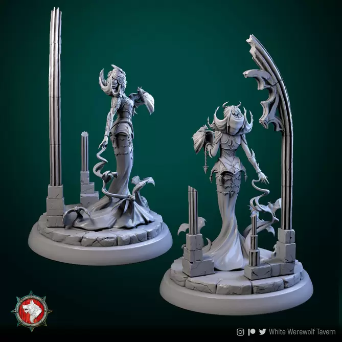 Миниатюра: Mistress of Blood 32mm