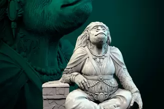 Miniature: Monkey King Wife 75mm