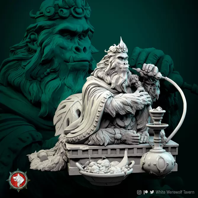 Миниатюра: Monkey King 75mm