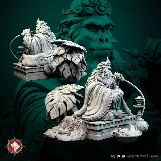 Миниатюра: Monkey King 75mm
