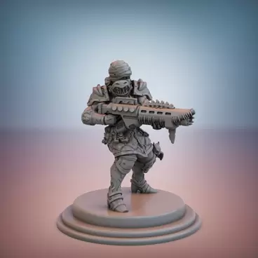Adepts of Asmodeus Magma Gun