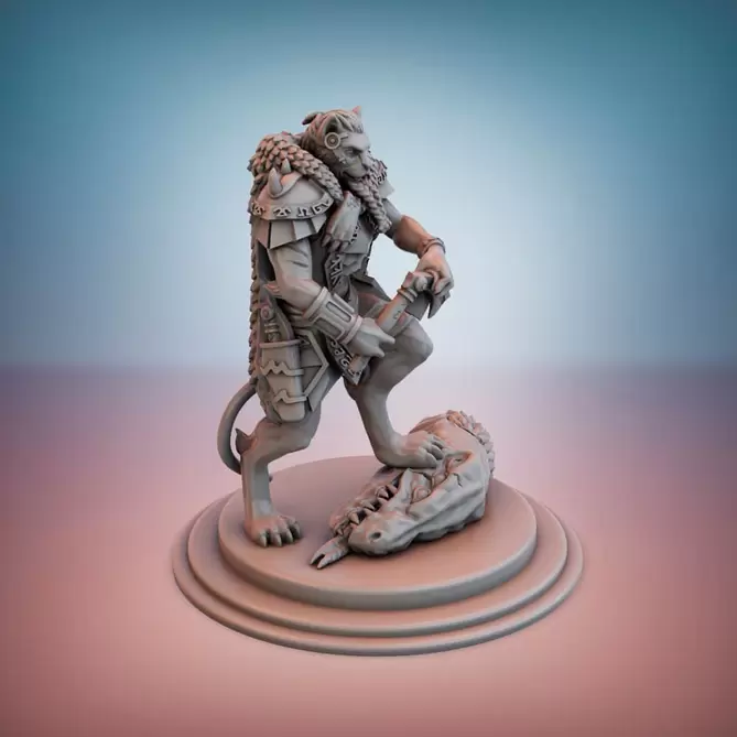 Miniature: Brakkan: Master Hunter