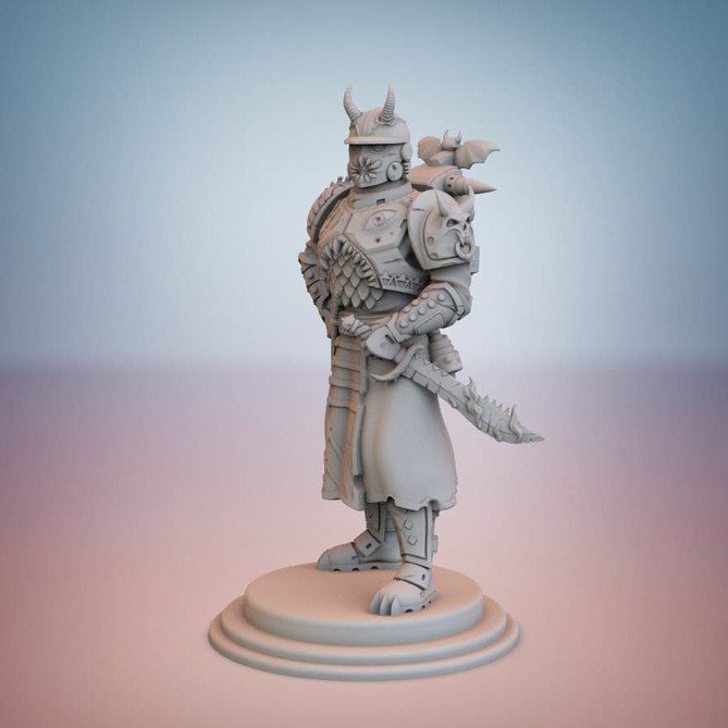 Miniature: Cult Guard Officer 2