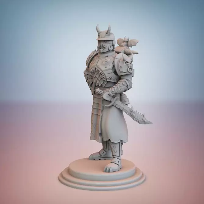 Миниатюра: Cult Guard Officer 2