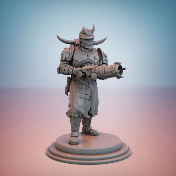 Miniature: Cult Guard: Specialist (Grenade Launcher)