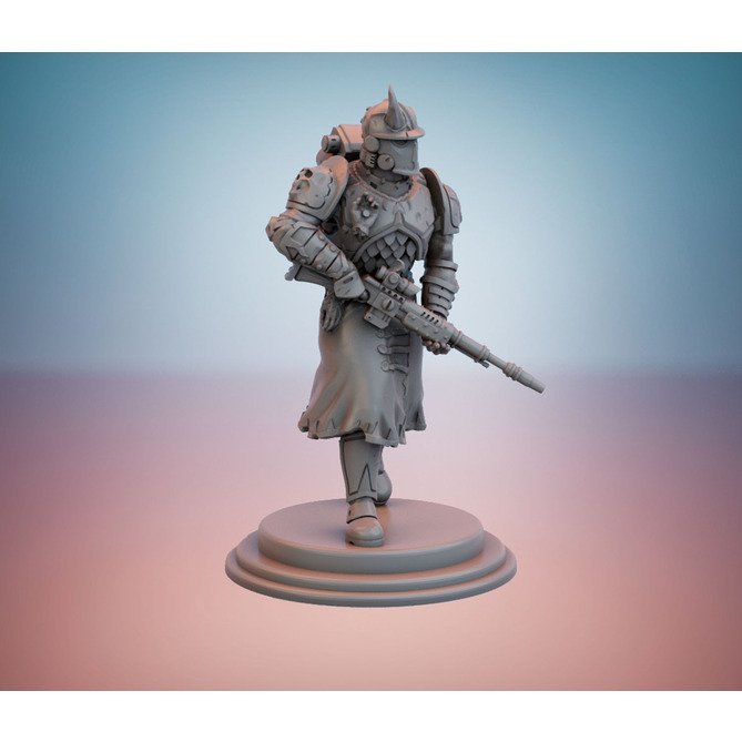 Cult Guard: Guardsmen - miniature for table war-games & collecting