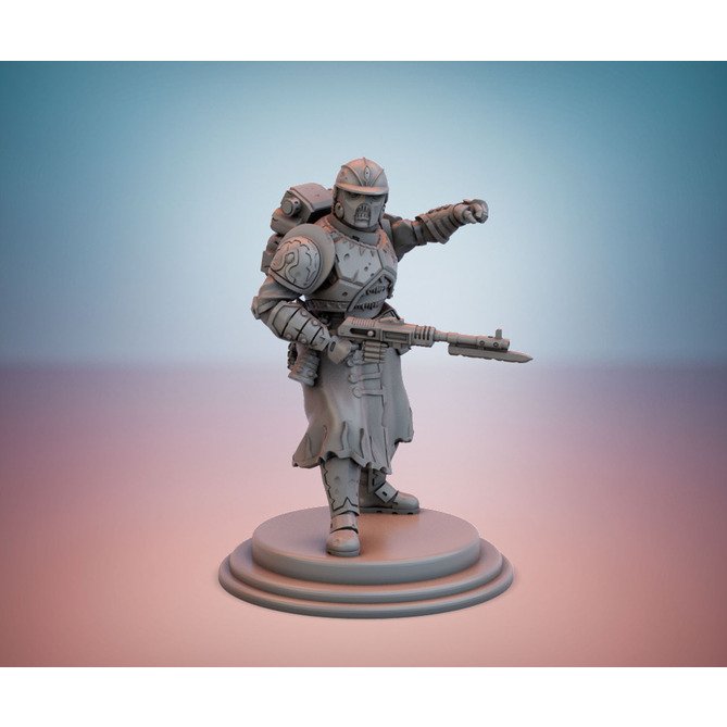 Miniature: Cult Guard: Guardsmen (Assault Rifles)