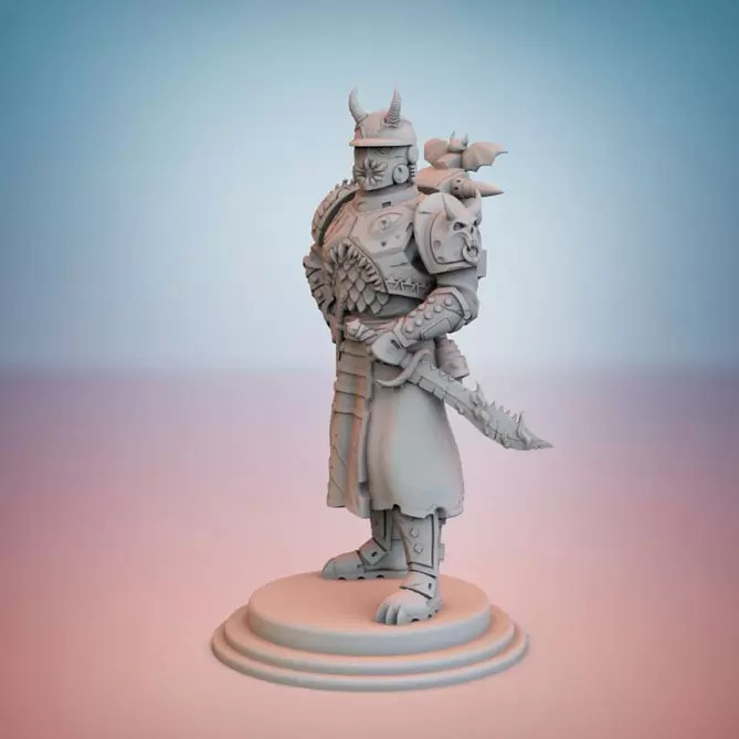 Miniature: Cult Guard: Officer