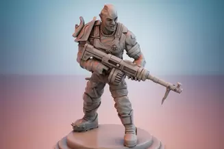 Миниатюра: Cultist Rabble (Guns)