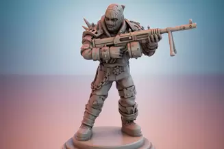 Миниатюра: Cultist Rabble (Guns)